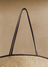 Panier Maia - Raphia Naturel Choco - Standard - image 4