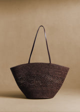 Panier Maia - Raphia Choco Ajouré - Standard - image 5