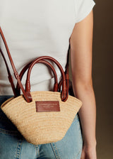 Panier Justine - Raphia Naturel - Mini - image 3