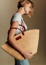 Panier Justine - Raphia Naturel - Maxi - image 3