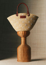Panier Justine - Broderie Marguerites - Standard - image 3