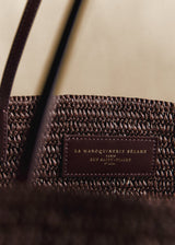 Panier Maia - Raphia Choco Ajouré - Standard - image 4