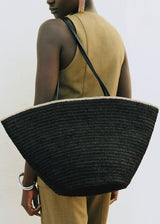 Panier Maia - Raphia Noir Multi - Standard - image 2